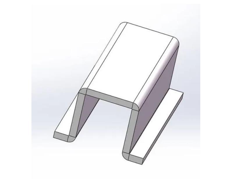 建始U型槽折弯件